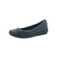 thumbnail image 1 of Easy Spirit Womens Acasia 3 Faux Leather Slip On Ballet Flats, 1 of 3