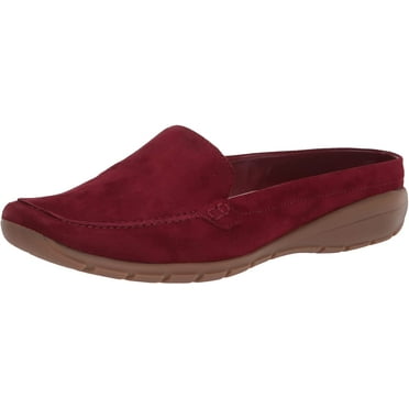 Easy Spirit Womens Aggie Clog 6 Wide Red 610