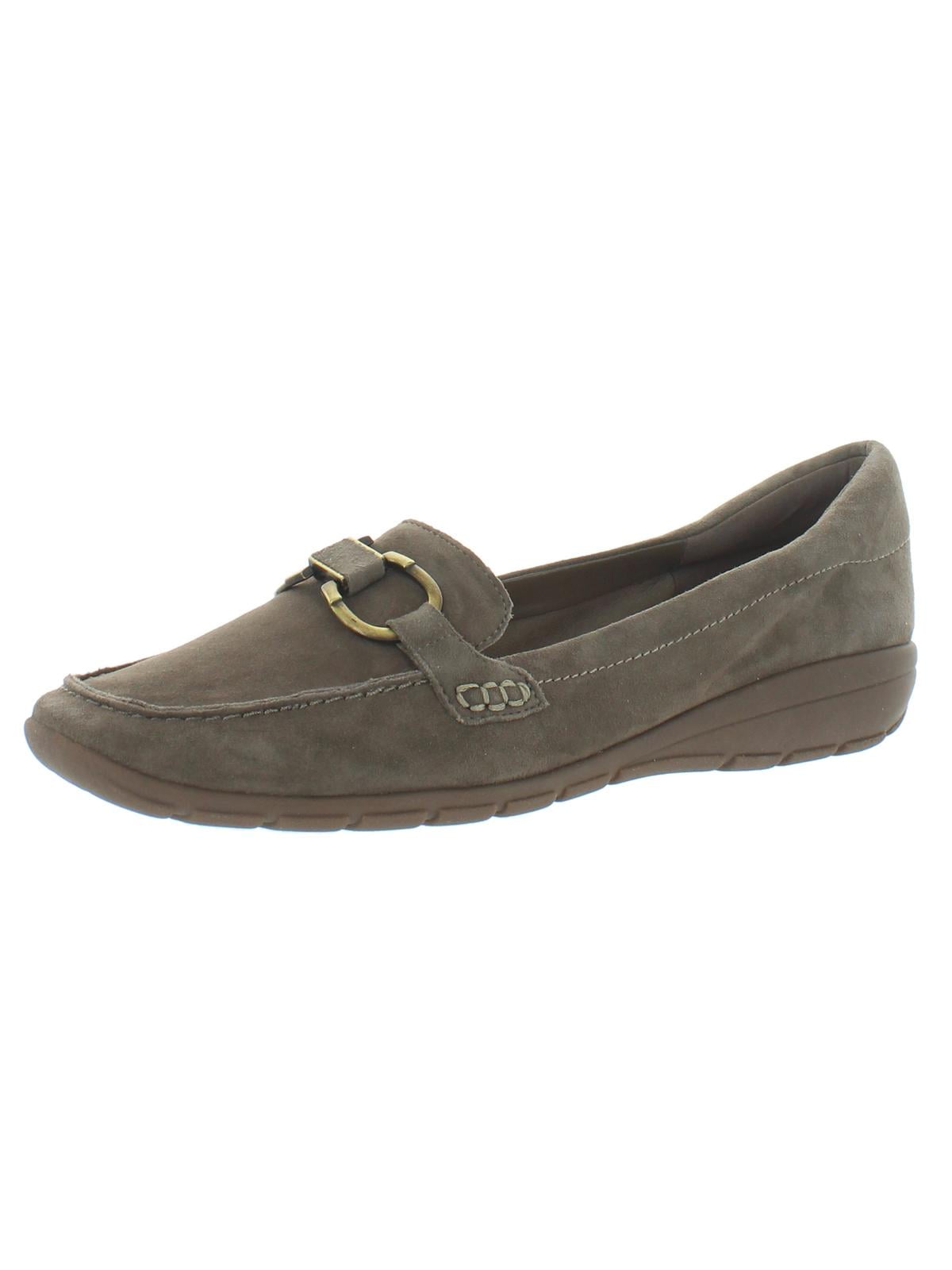 Easy Spirit Womens Avienta Leather Slip On Loafers