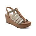 thumbnail image 1 of Easy Spirit Womens Avinna Faux Leather Strappy Platform Sandals, 1 of 1