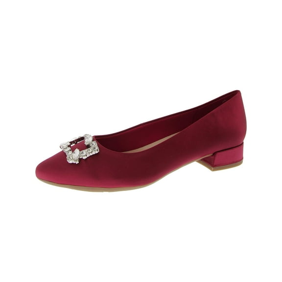 Easy Spirit Womens Carisma 2 Rhinestone Satin Pumps