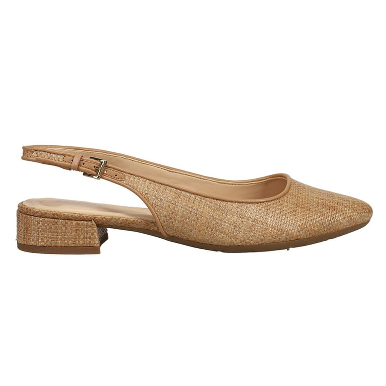 Easy Spirit Womens Cassius Pointed Toe Sling Back Pumps Dress Casual Shoes Walmart