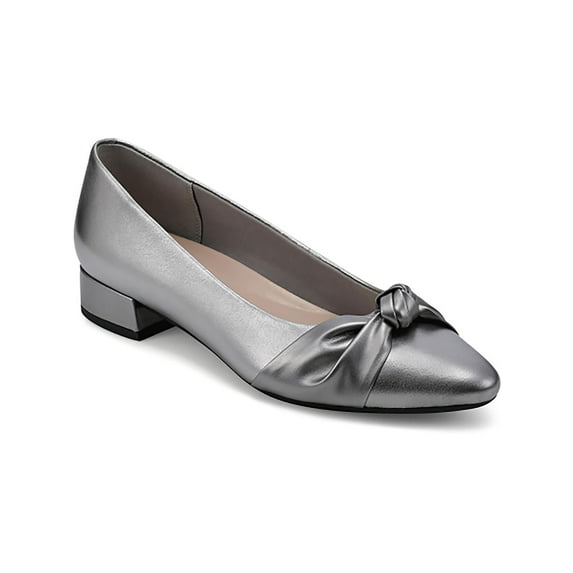 Easy Spirit Womens Caster Metallic Pointed Toe Dress Shoes