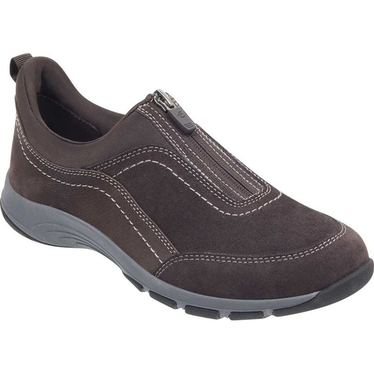 Easy Spirit Womens Cave Arch Support Walking Shoes, Wide Width 
