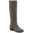 thumbnail image 1 of Easy Spirit Womens Chaza Suede Zipper Knee-High Boots, 1 of 3