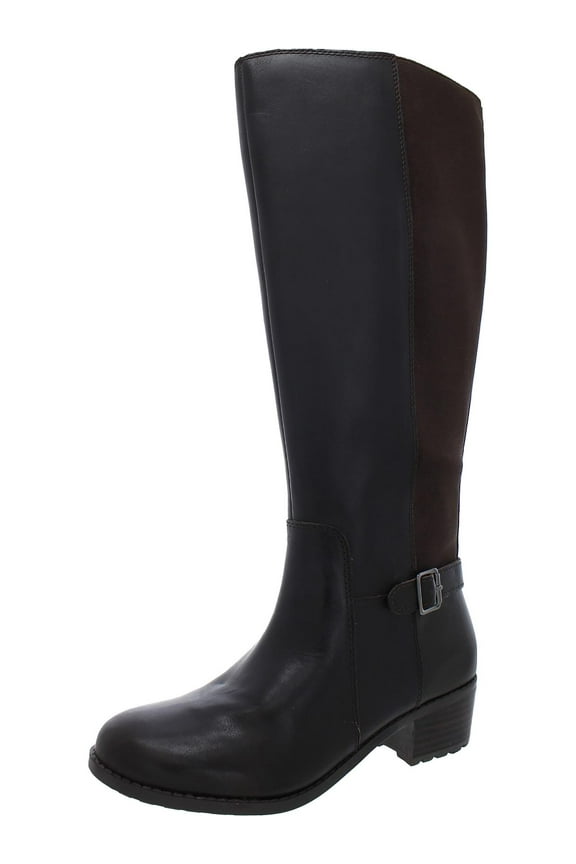 Womens Chaza Wide Calf Suede Knee-High Boots