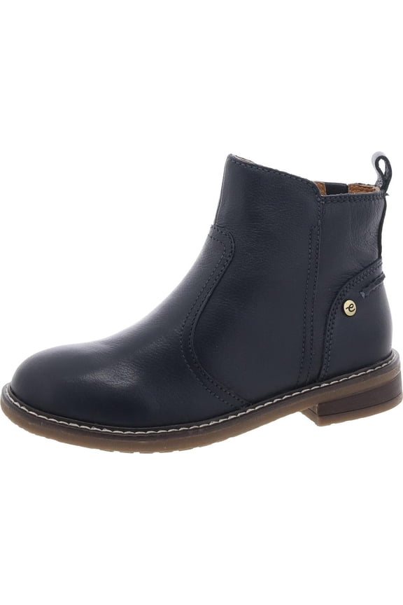 Womens Cosa Zipper Leather Ankle Boots