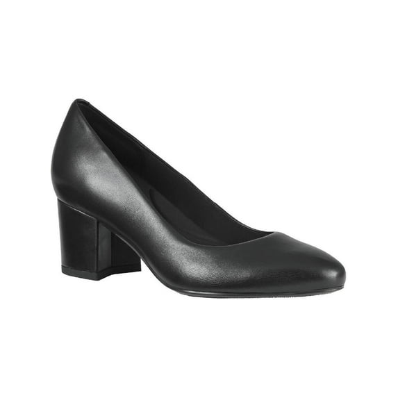 Easy Spirit Womens Cosma Leather Pointed Toe Pumps