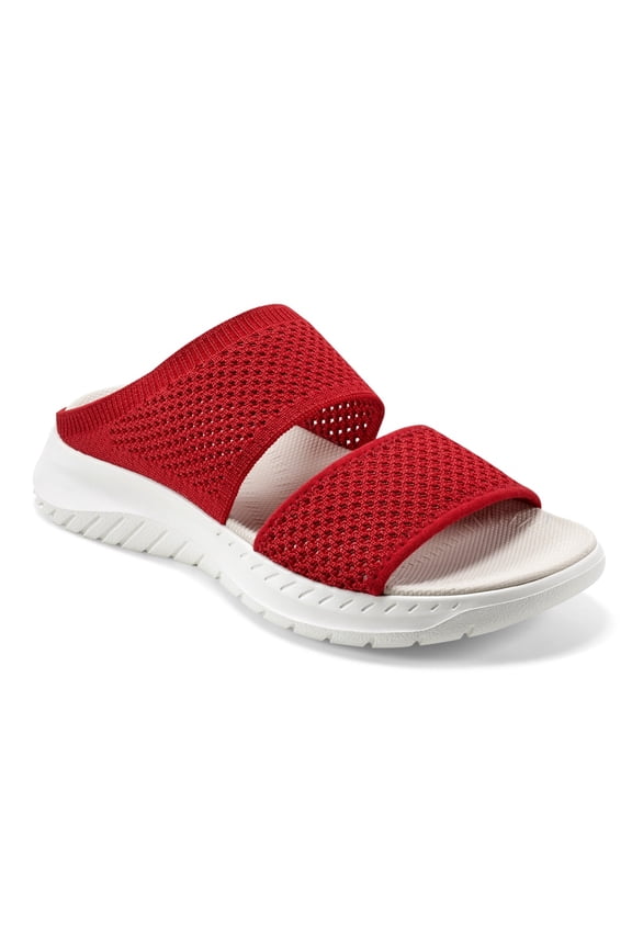 Womens Davera Flat Sandals Medium Red 10M