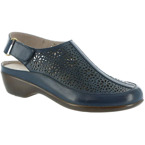 Easy Spirit Womens Dawn Clogs 10.5 Wide Blue