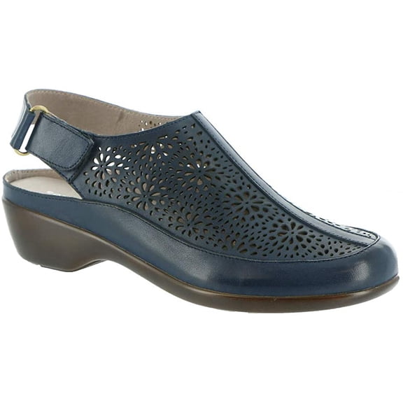 Easy Spirit Womens Dawn Clogs 6.5 XX-Wide Blue