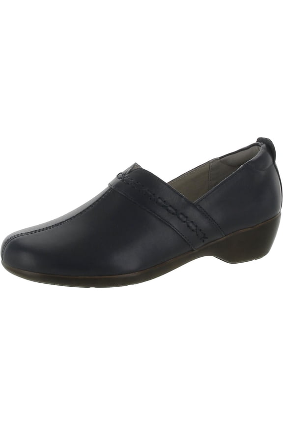 Womens Dolores Leather Laceless Loafers