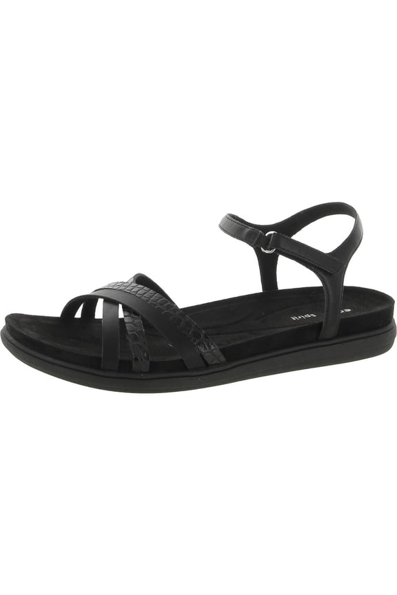 Women’s Dottle Ankle-Strap Comfort Sandals, Black, 6M