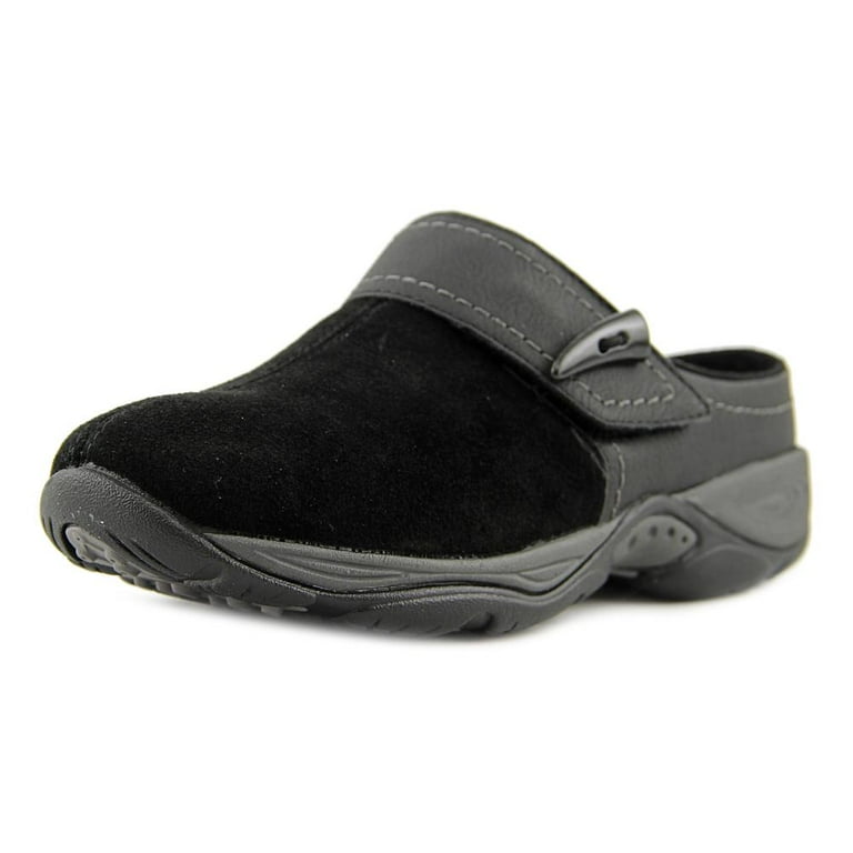Easy Spirit Womens Eliana Suede Casual Mules Black Medium (B,M