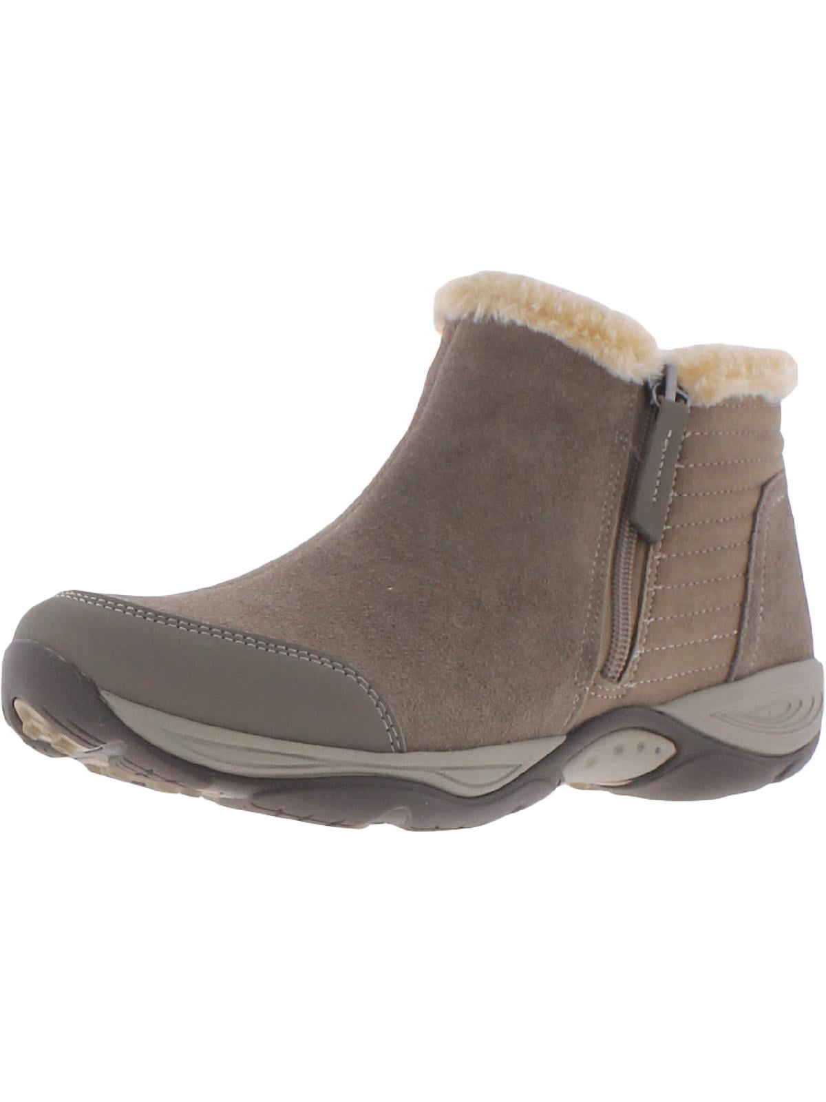 Easy Spirit Womens Elinot Suede Slip On Ankle Boots