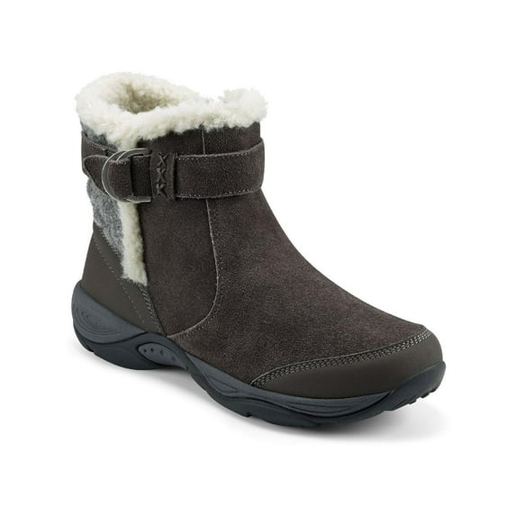 Easy Spirit Womens Elk Suede Cold Weather Shearling Boots
