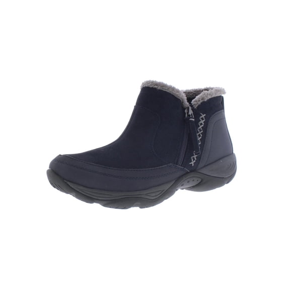Easy Spirit Womens Epic Suede Ankle Ankle Boots Navy 5 Medium (B,M)