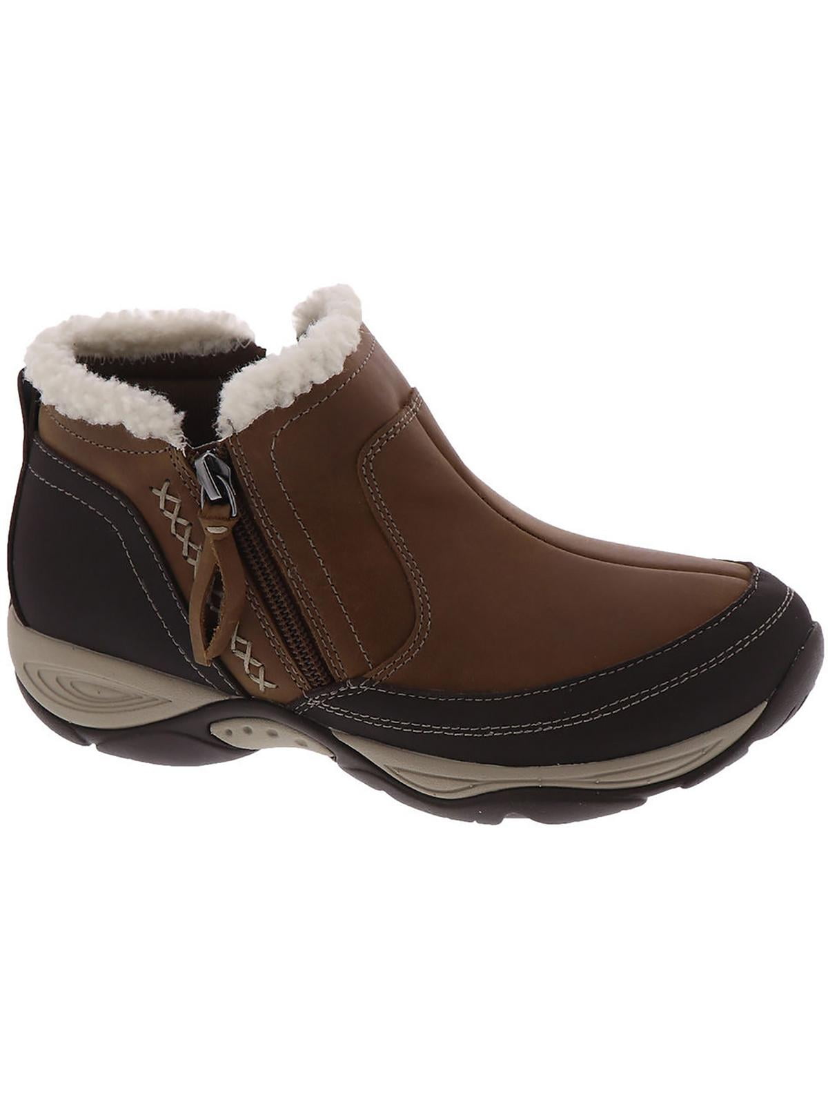 Easy Spirit Womens Epic Suede Water Resistant Ankle Boots