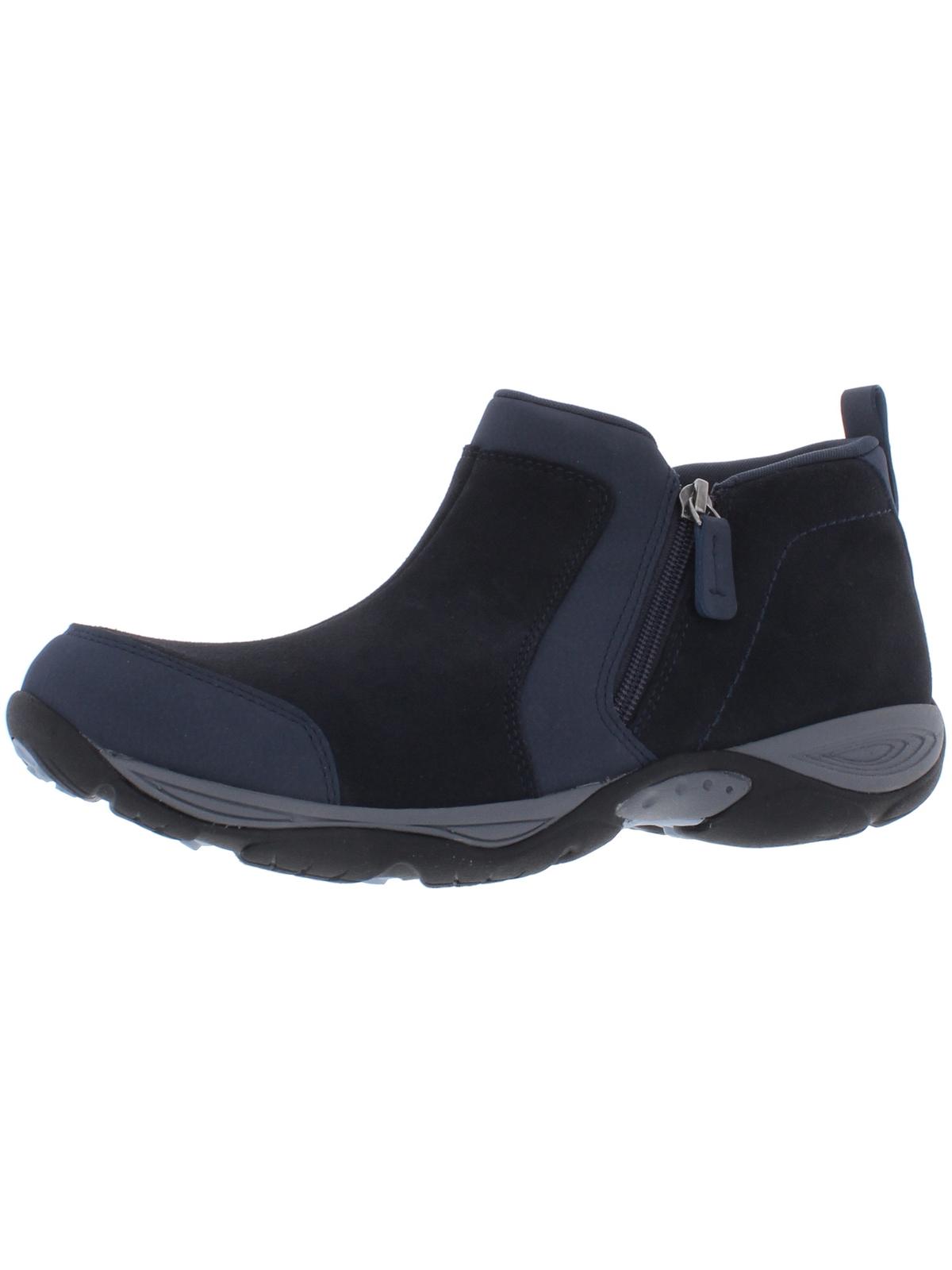 Easy Spirit Womens Evony Suede Round Toe Ankle Boots