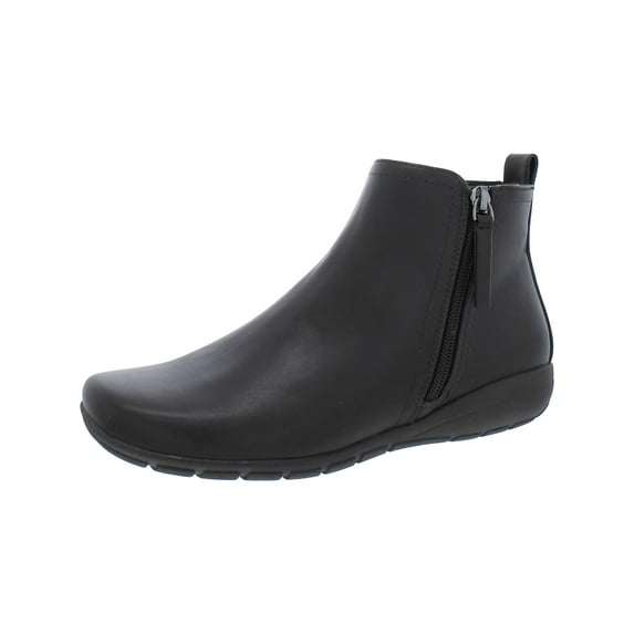 Easy Spirit Womens Faux Leather Ankle Booties