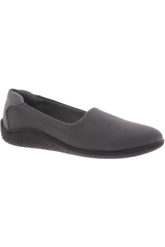 Womens Gift 2 Padded Insole Slip On Loafers Gray 6 Medium (B,M)