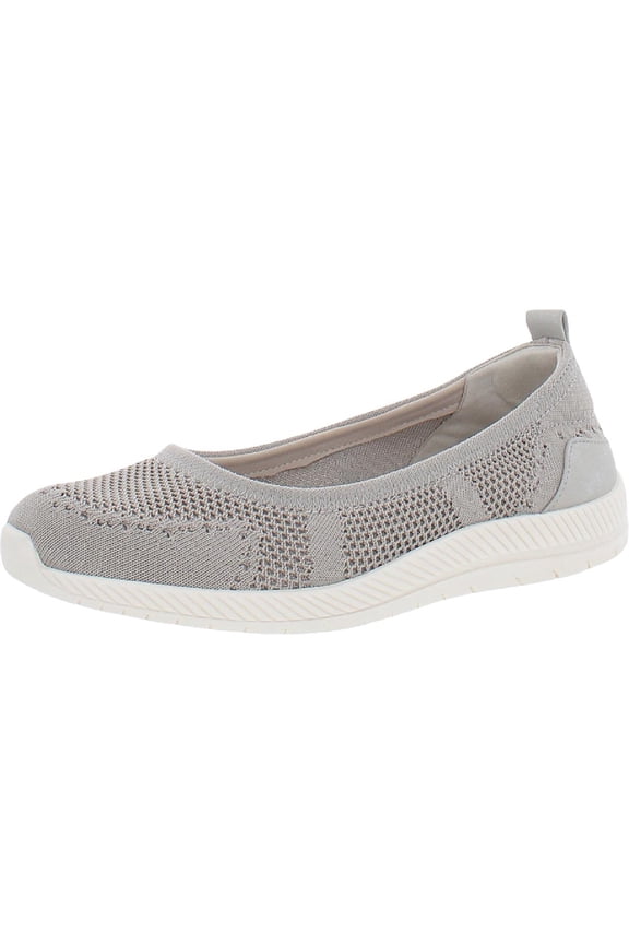 Womens Glitz 2 Knit Slip On Walking Shoes