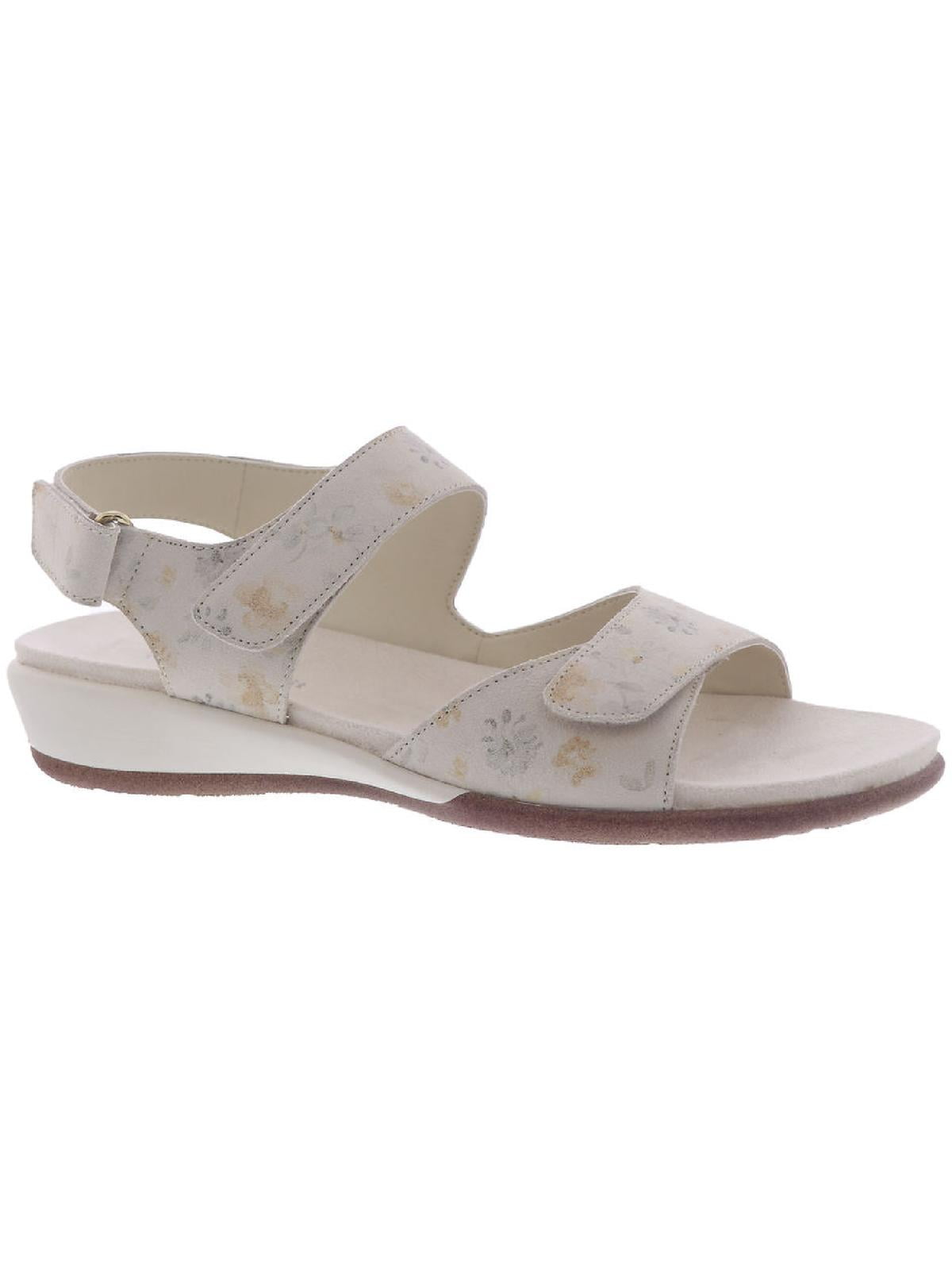 Easy Spirit Womens Hartwell Suede Ankle Strap Wedge Sandals - Walmart.com