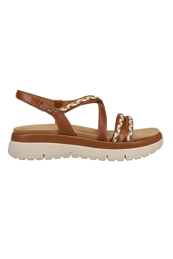 Womens Ivani Braided Slingback Wedge Casual Shoes