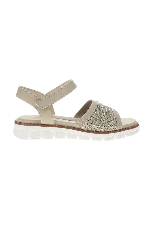 Womens Jaela Rhinestone Wedge  Casual Shoes