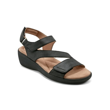 Easy Spirit Women's Kimberly Open Toe Ankle Strap Sandal, Sizes 6-12, Wide Width Available