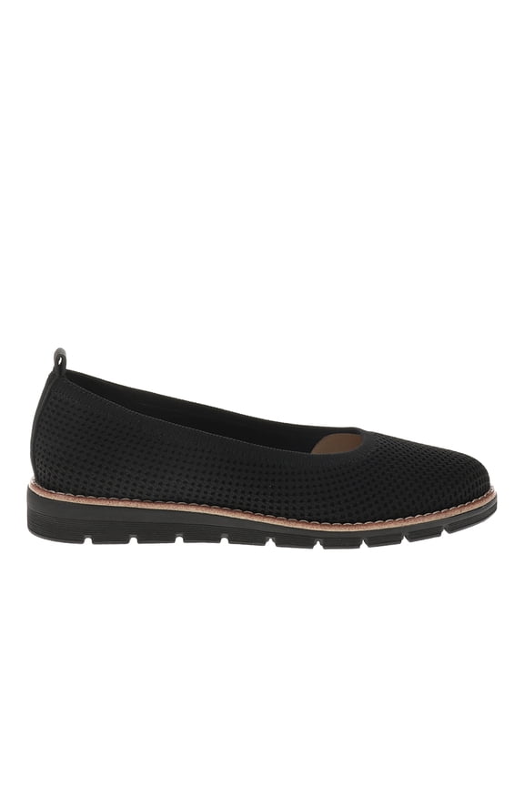 Womens Kellina Perforated Ballet Flats Casual Shoes