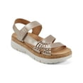 thumbnail image 1 of Easy Spirit Womens Laceless Leather Strappy Sandals, 1 of 4