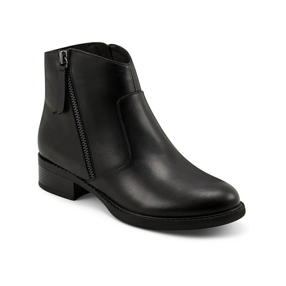 Easy Spirit Womens Lacy Padded Insole Leather Ankle Boots