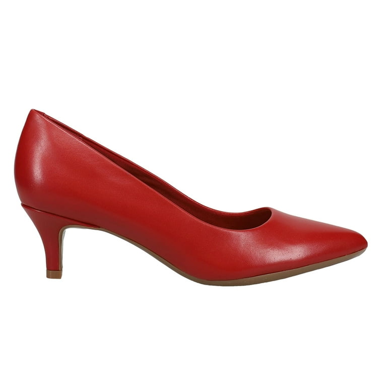 Easy Spirit Womens Lexie Pointed Toe Kitten Heel Pumps Dress Pumps Shoes Walmart