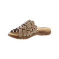thumbnail image 1 of Easy Spirit Womens Marsha Woven Leather Wedge Sandals, 1 of 3