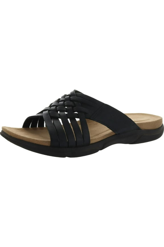 Womens Meadow Leather Slip On Huarache Sandals