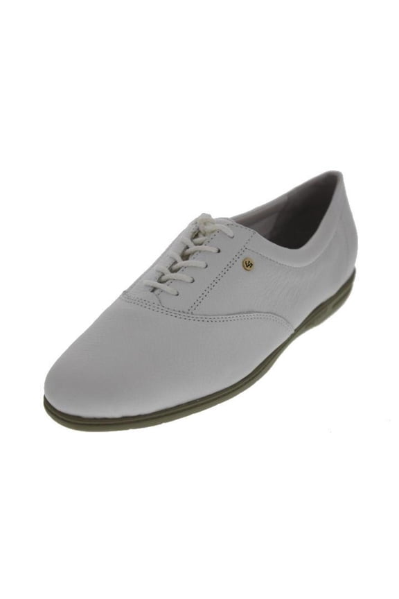 Womens Motion Leather Lace-Up Casual Shoes