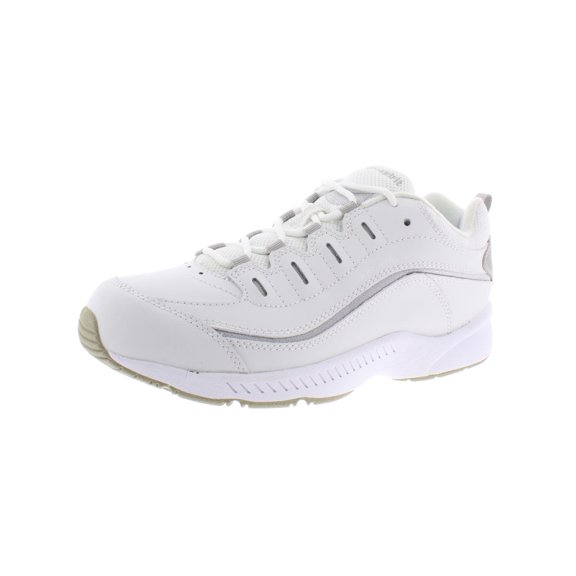 Easy Spirit Womens Romy Leather Athletic Walking Shoes