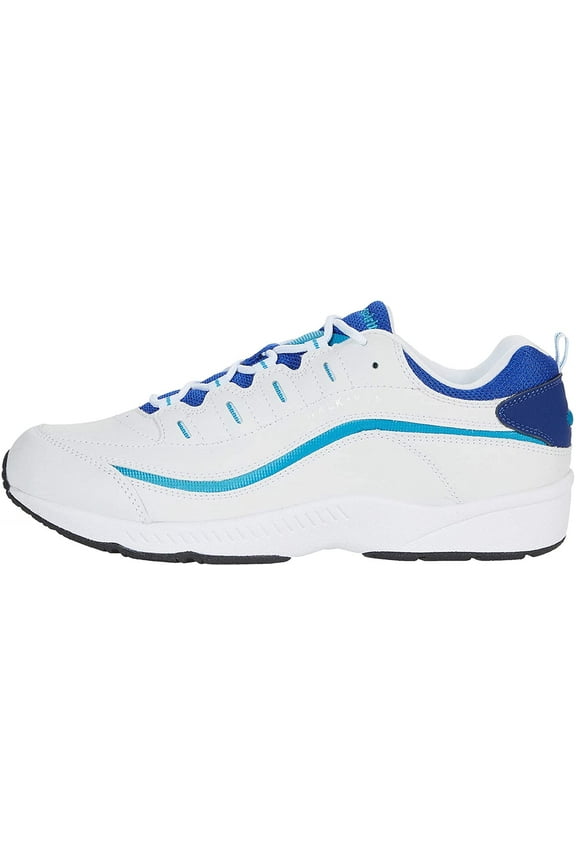 Womens Romy Sneaker 7.5 Narrow White 146/Blue