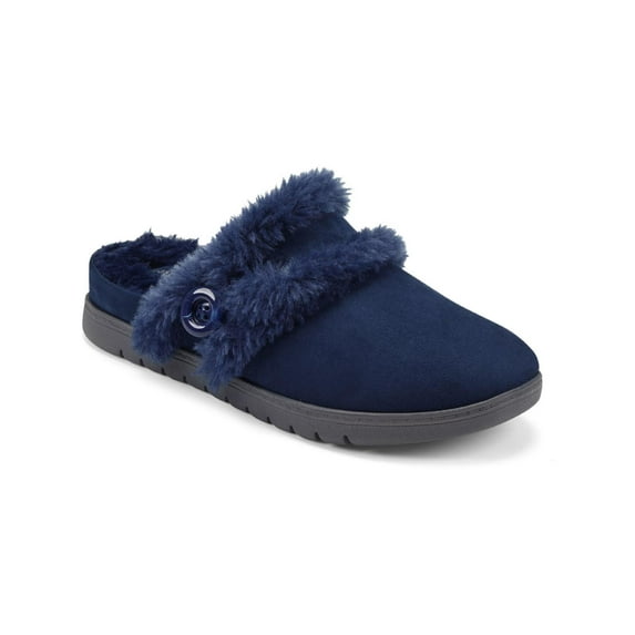 Easy Spirit Womens Season 2 Faux Suede Sandal Slipper Shoes