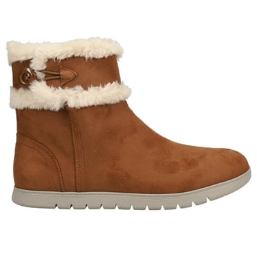 Easy Spirit Womens Snowy Slipper Round Toe Snow  Ankle Boots