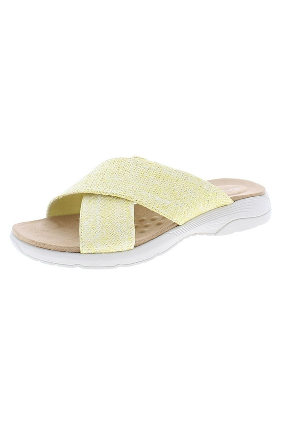 Womens Taite 2 Woven Slip On Slide Sandals
