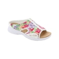 thumbnail image 1 of Easy Spirit Womens Traciee 2 Floral Print Open Toe Slide Sandals, 1 of 4