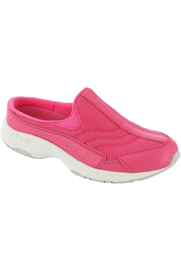 Womens Travel Time 90 Suede Slip On Walking Shoes