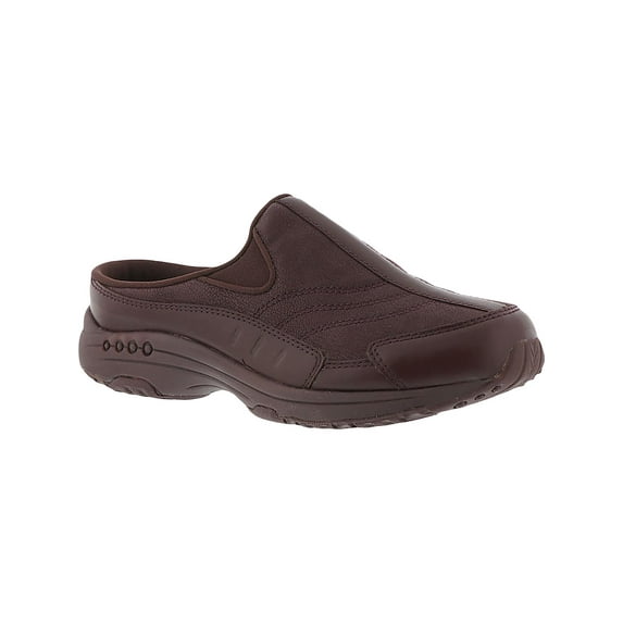 Easy Spirit Womens Travel Time Leather Slip On Mules