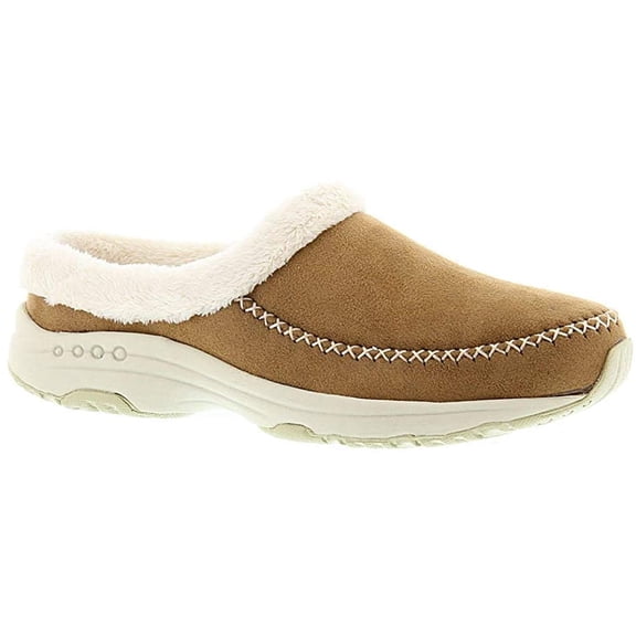 Easy Spirit Womens Travelslide2 Mule 8 Tan