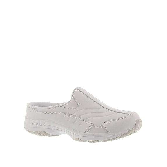 Easy Spirit Womens Traveltime Leather Low Top Slip On Walking Shoes