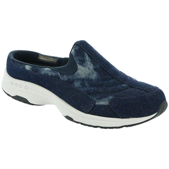 Easy Spirit Womens Traveltime Mule 10 Narrow Dark Blue