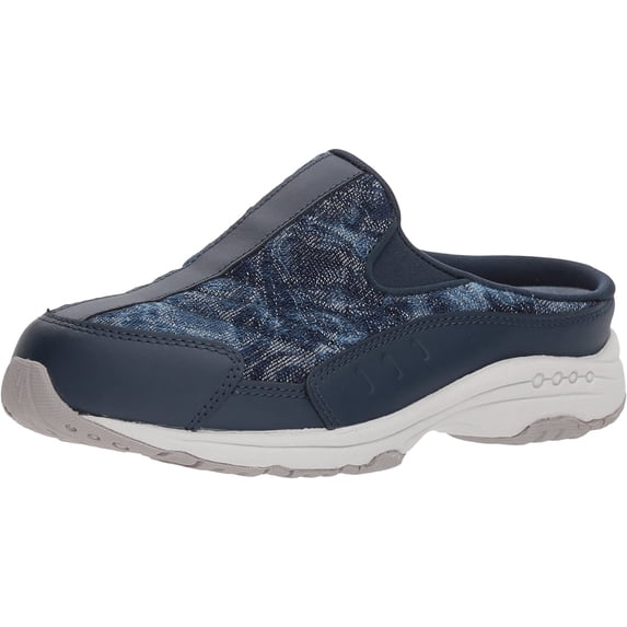 Easy Spirit Womens Traveltime Mule 6.5 X-Wide Blue 420