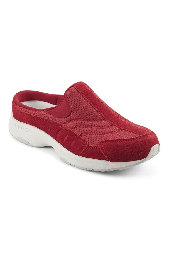 Traveltime Women's Fashion Mules Color: Red Size: 9 XW